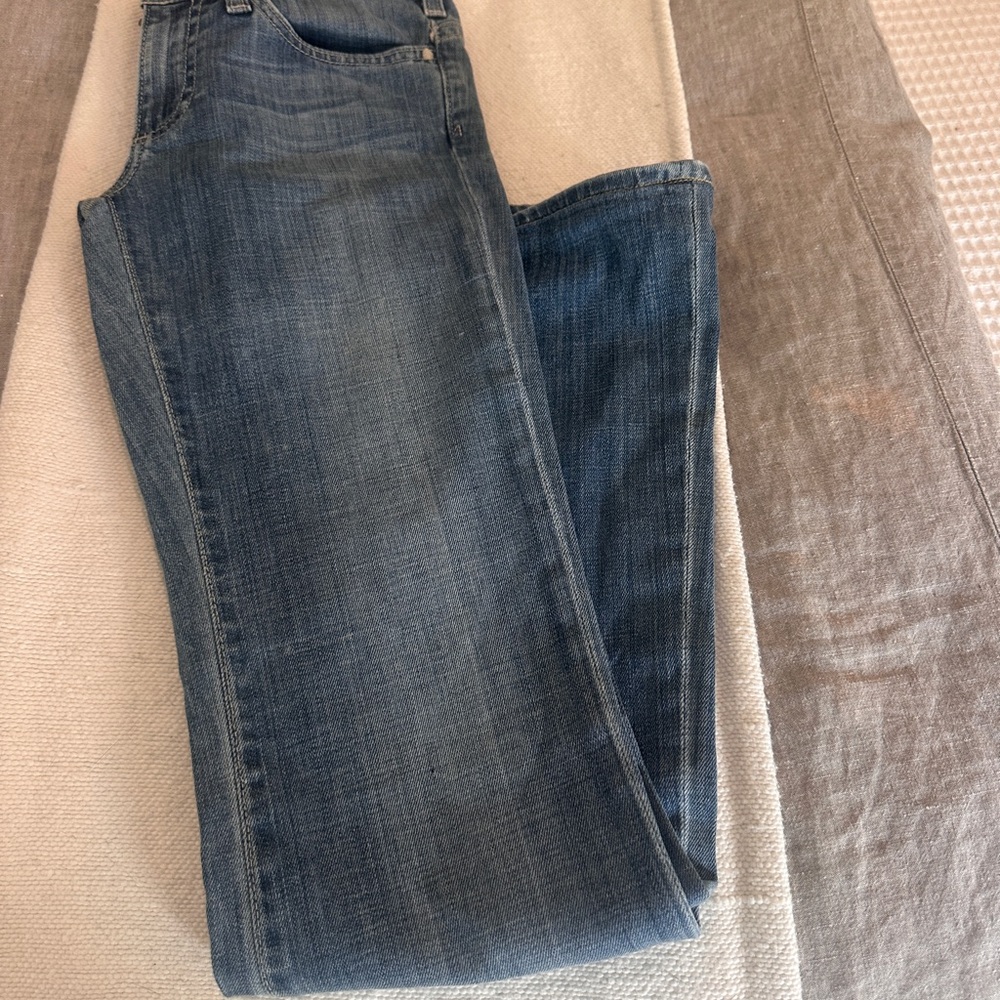 AG Adriano Goldschmied Blue Flare Jeans